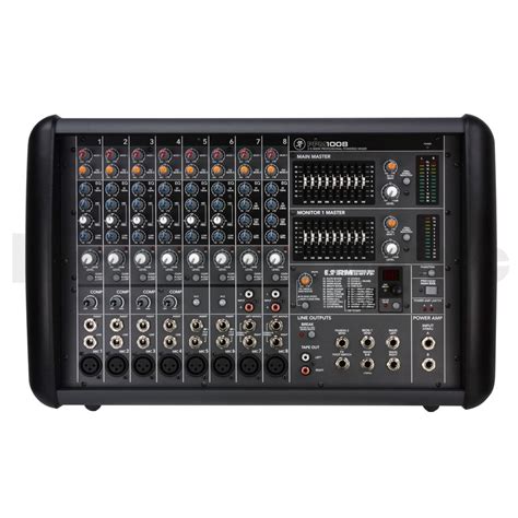 Mackie PPM1008 - 8 Channel Powered Mixer with FX 1600W | Rich Tone Music