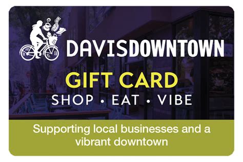 Buy a Davis Downtown Gift Card Gift Card