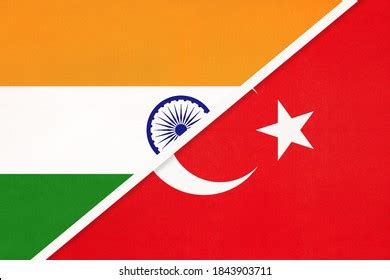 India Turkey Symbol National Flags Textile Stock Illustration 1843903711 | Shutterstock