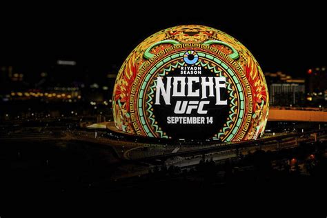 UFC Names Riyadh Season Title Partner For Epic UFC 306 At Sphere In Las ...