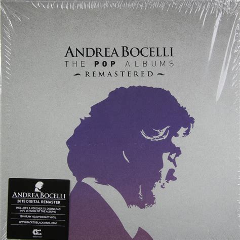 Andrea Bocelli The Complete Pop Albums (14 LP Box Set) (180 Gram ...