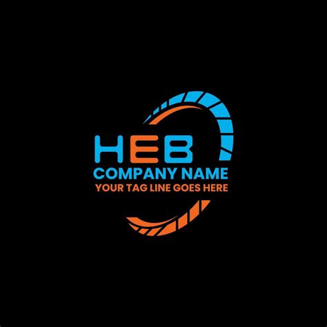 HEB letter logo creative design with vector graphic, HEB simple and ...