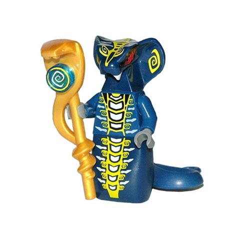 LEGO Minifigure - Ninjago - SKALES with Gold Serpent Staff - Walmart.com - Walmart.com