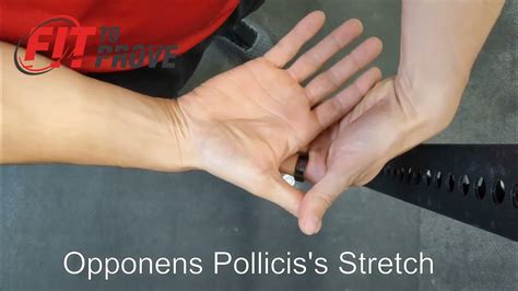 Opponens Pollicis's Stretch - YouTube