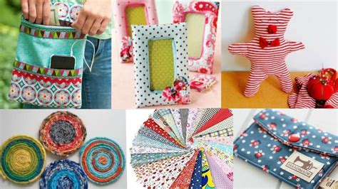 Trendy Fabric DIY Craft Projects//Extra Fabric make a Beautiful and Creative things - YouTube