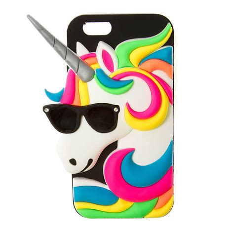 Rainbow Unicorn 3D Phone Case | Claire's