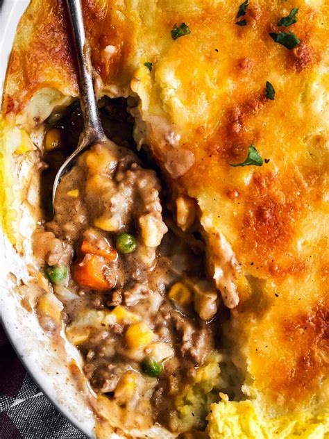 Easy Shepherd's Pie with Instant Mashed Potatoes Recipe - Unfussy Kitchen