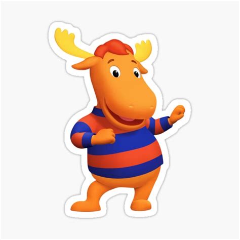 "tyrone the backyardigans" Sticker for Sale by dwitbalistreri | Redbubble