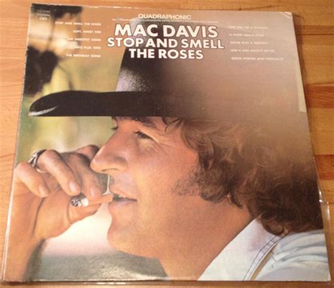 Mac Davis – Stop And Smell The Roses (1974, Vinyl) - Discogs