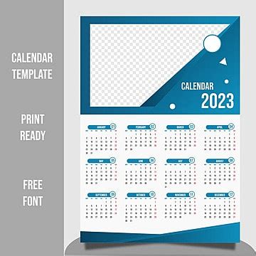 Calendar 2023 Templates PSD Design For Free Download | Pngtree