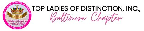 News – Top Ladies of Distinction, Inc. – Baltimore Chapter