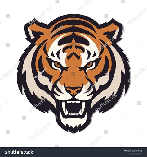 39,001 Tiger Head Logo Images, Stock Photos, 3D objects, & Vectors | Shutterstock