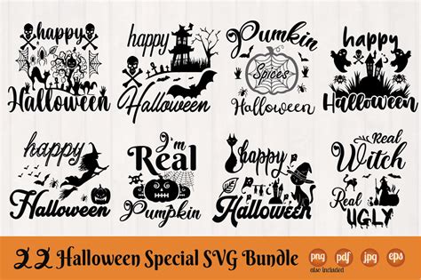 Halloween Special SVG Craft Bundle Graphic by Creativsid · Creative Fabrica