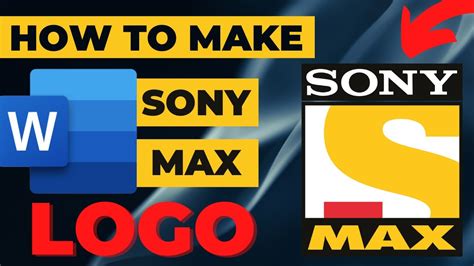 MS Word Logo Design | Logo Design in Ms Word | Sony Max logo in Ms Word - YouTube