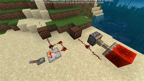 Redstone comparator clock