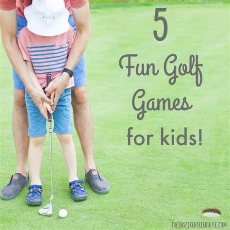 5 FUN GOLF GAMES FOR KIDS - GROSS MOTOR ACTIVITIES