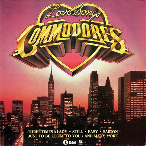 Commodores - Love Songs (Grampian Pressing, Vinyl) | Discogs