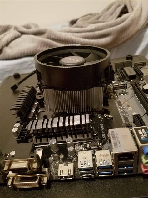 Amd wraith spire cooler installation help (lopsided cooler install hard) : buildapc