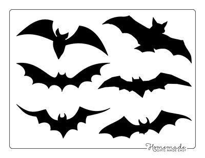 Bat Stencils