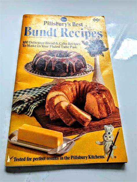 Vintage Pillsbury's Best Bundt Recipes Cake Cookbook Book | Etsy