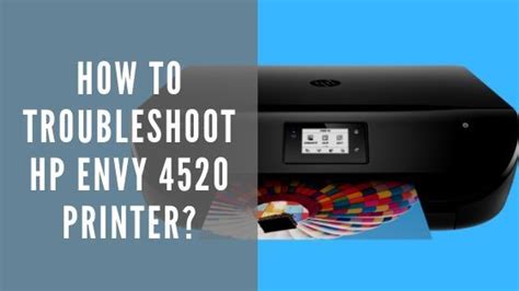 Troubleshoot HP Envy 4520 printer | Printer, Wireless networking, Envy