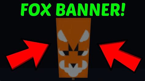 MINECRAFT - How to craft a Fox banner! (detailed & Easy) - YouTube