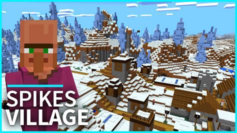 Minecraft PE Seeds - ICE SPIKES, Villages, Stronghold and Igloos - MCPE 1.2 / Xbox / Win 10 ...