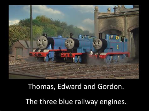 Thomas Edward and Gordon by culdeefan4 on DeviantArt