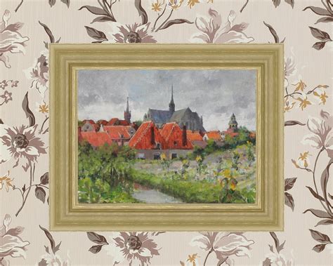 PRINTABLE ART Dutch Countryside Art Print Vintage Painting - Etsy