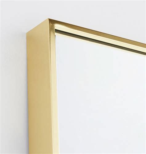 Thin Metal Frame Double Vanity Mirror | Rejuvenation