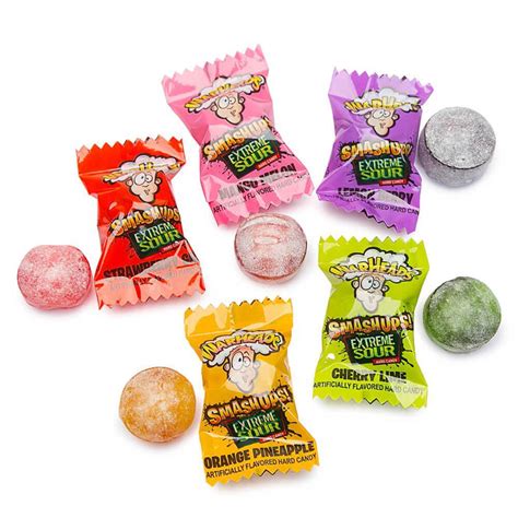 WarHeads Smashups Extreme Sour Hard Candy 3.25-Ounce Packs: 12-Piece ...