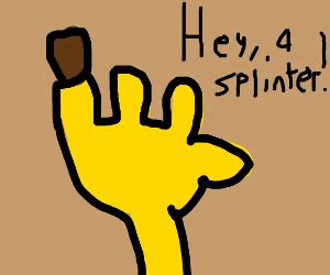 Spongebob's splinter - Drawception