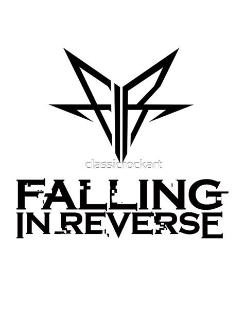 "Falling In Reverse Rock logo" Photographic Print for Sale by classicrockart | Redbubble