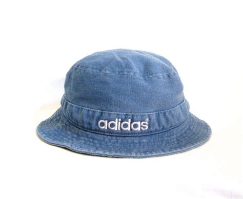 Club Kid 90s Adidas Denim Bucket Hat