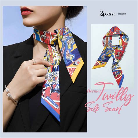 HERMES SCARF SILK TWILLY