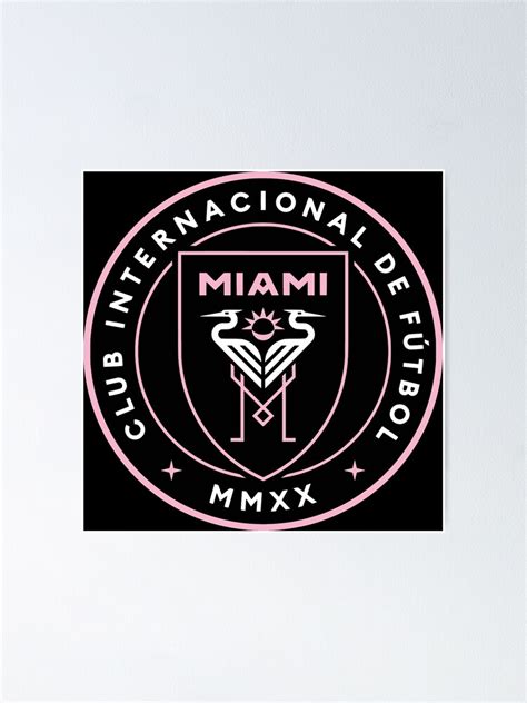 "INTER MIAMI-LOGO" Poster for Sale by RoyPow55 | Redbubble