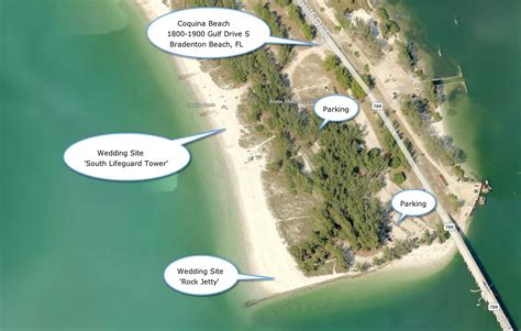 Coquina Key Beach Weddings | Anna Maria Island, FL Wedding Locations | Gulf Beach Weddings