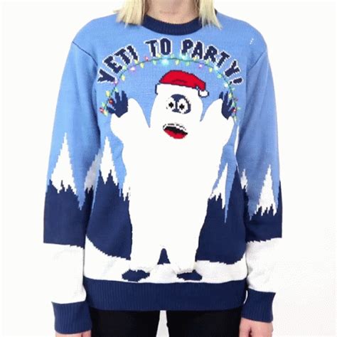 Yeti Ugly Sweater GIF - Yeti Ugly Sweater Christmas Sweater - Discover & Share GIFs