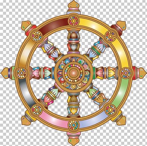 Dharmachakra Buddhism Buddhist Symbolism PNG | Buddhismus