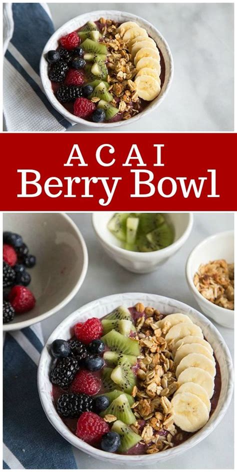 Acai Berry Bowl - Recipe Girl