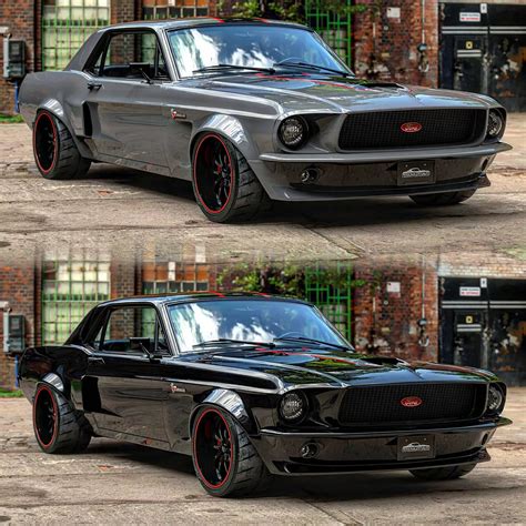 1965 Mustang Restomod Needs You to Decide: Tuxedo Deep Ebony or ...