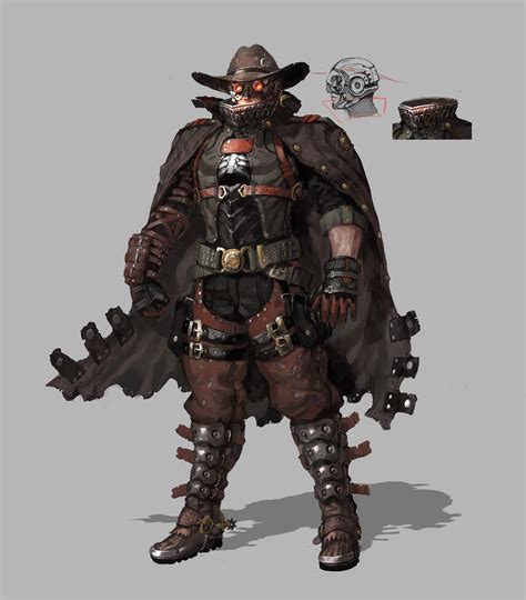 ArtStation - gunz cowboy, in shoo Rpg Character, Character Portraits ...