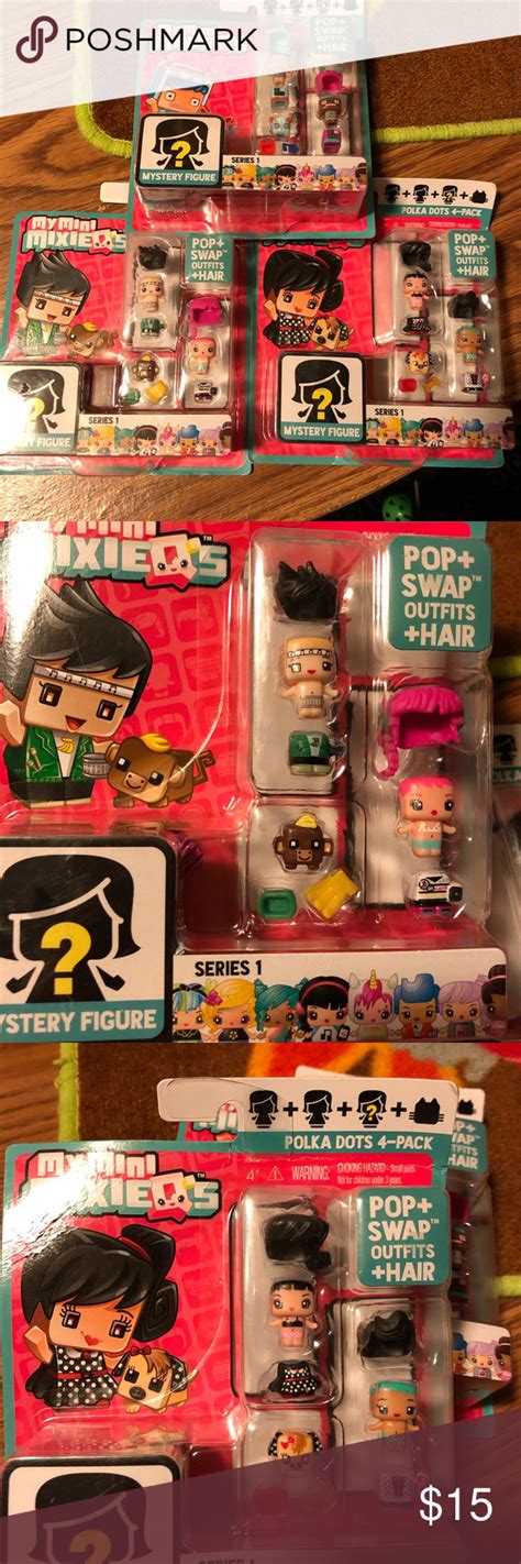 NIB My Mini Mixie’s, 3 different characters | Mini, Kids shop, Mattel