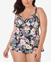 Plus Size Swimwear - Womens Plus Size Bathing & Swimsuits - Macy's