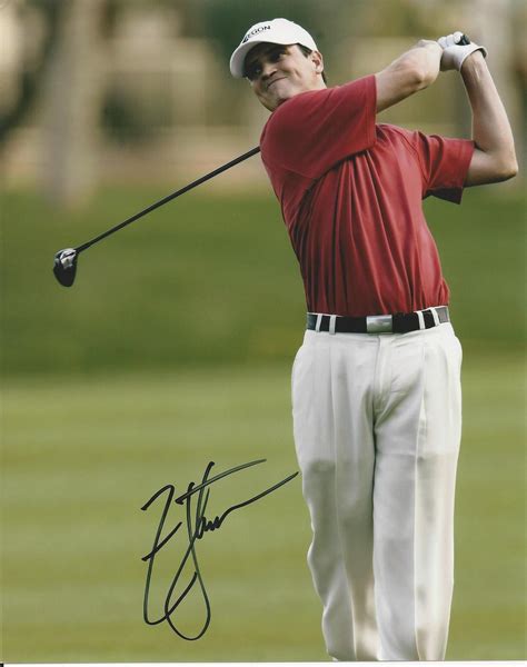 Zach Johnson Signed Golf Photo, Autographed Photos