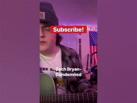 Condemned- Zach Bryan (Cover) #shorts #trending #fyp #guitar - YouTube