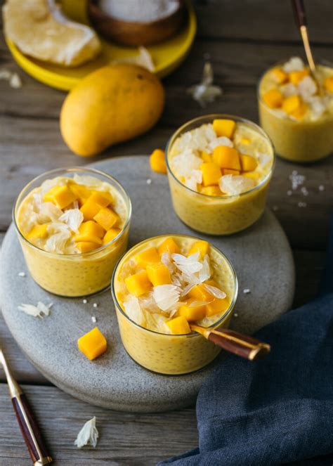 Mango Tapioca (Sago) Pudding { 芒果西米露 } — saltnpepperhere