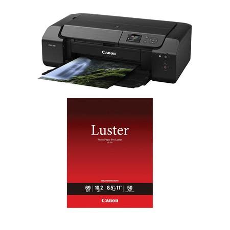 Canon PIXMA Pro 200 Professional 13" Wireless Inkjet Photo Printer ...