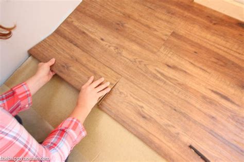 10 Great Tips for a DIY Laminate Flooring Installation | The Happy Housie Kitchen Sink Interior ...