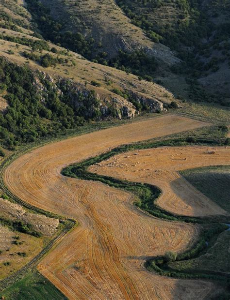 Dobruja aerial landscape Romania eastern europe Danube Delta, Black Sea, Eastern Europe, Romania ...